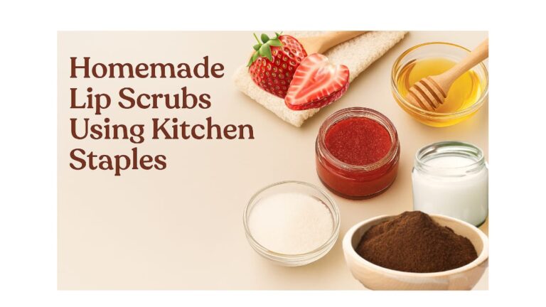 Homemade Lip Scrubs Using Kitchen Staples